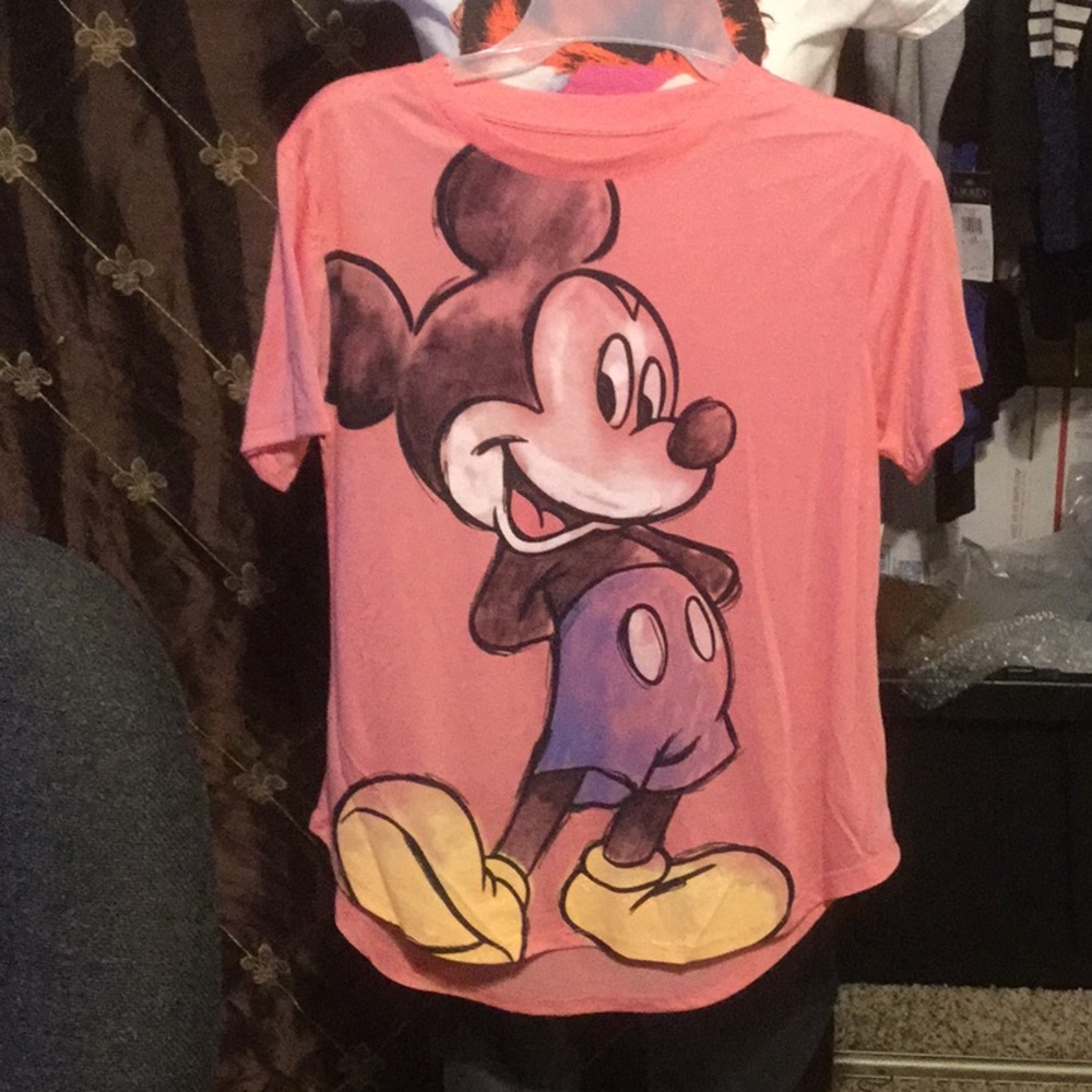 Medium Mickey Mouse. Color blush. Super cute